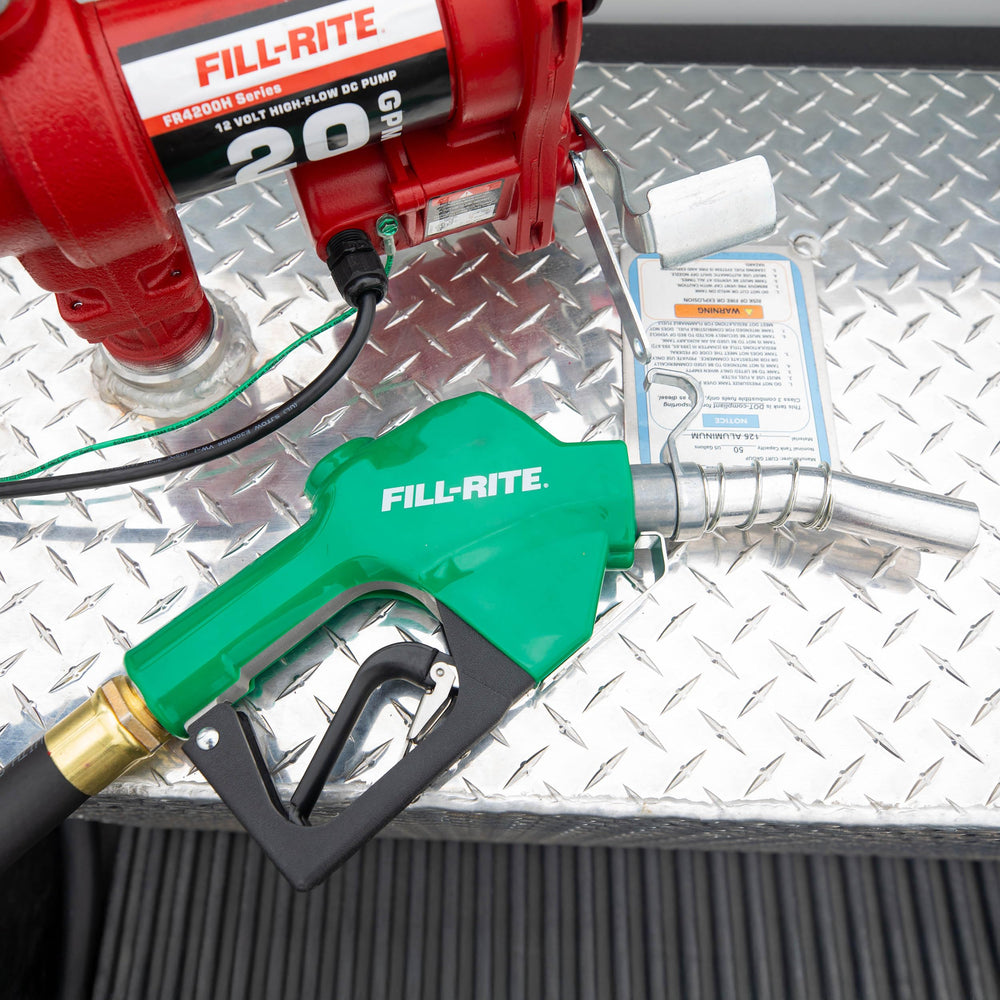 Fill-Rite SDN100GAN automatic shut-off reduces spills