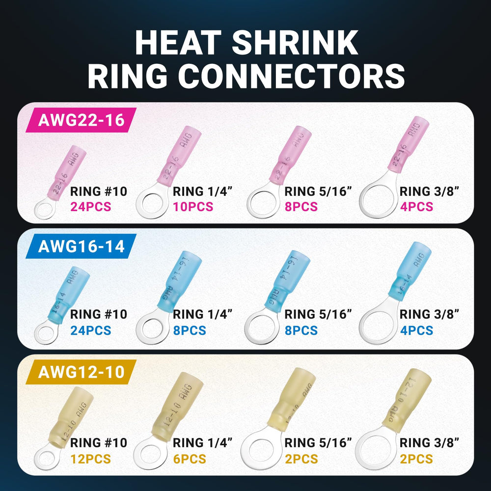 Filluck waterproof heat shrink connectors in use on boat wiring.