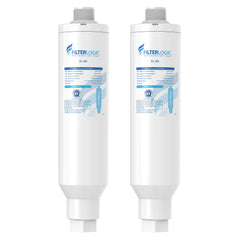 Filterlogic RV inline filter housing showcases durable design for safe drinking water.