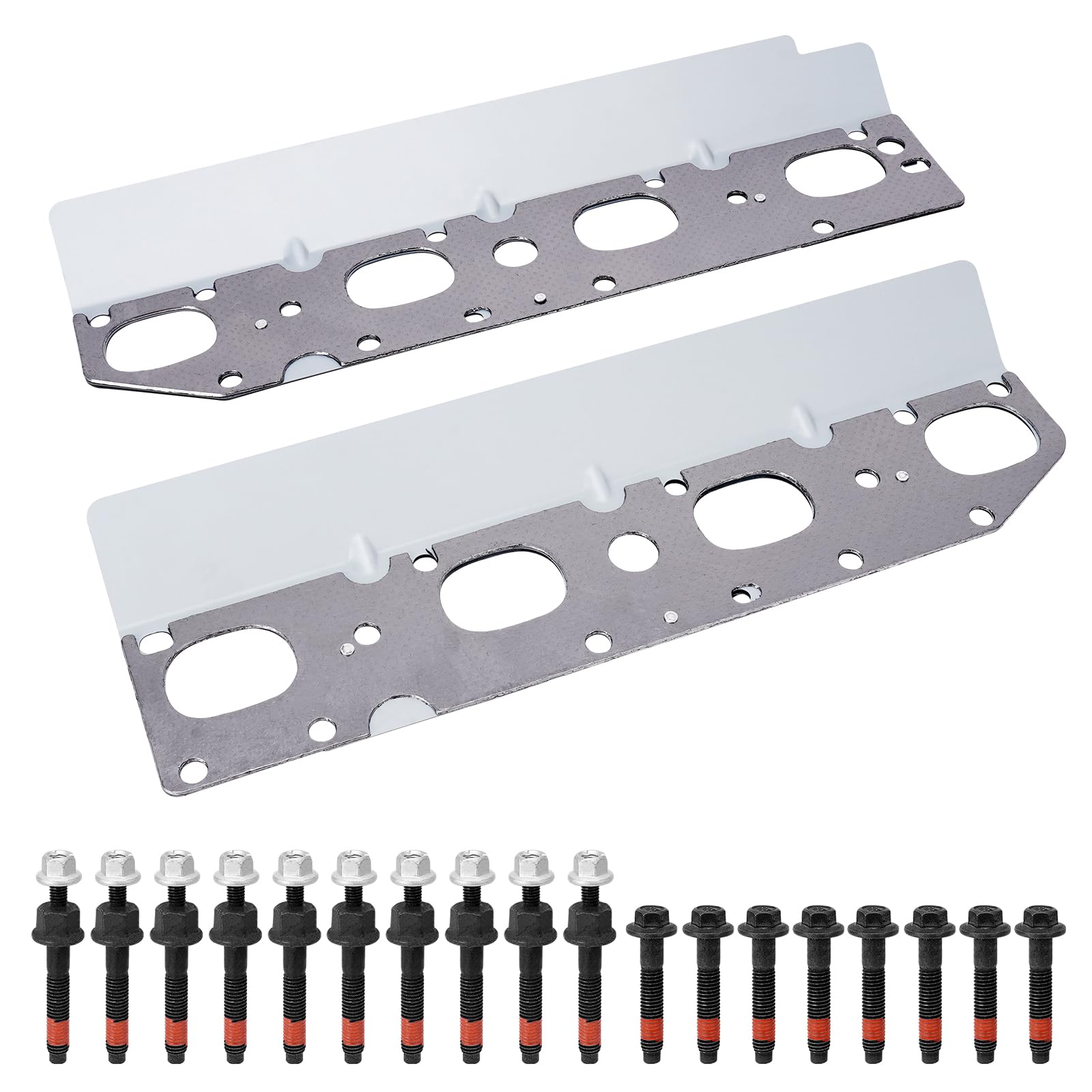 Filterup 5.7 exhaust manifold gasket kit left side with complete hardware