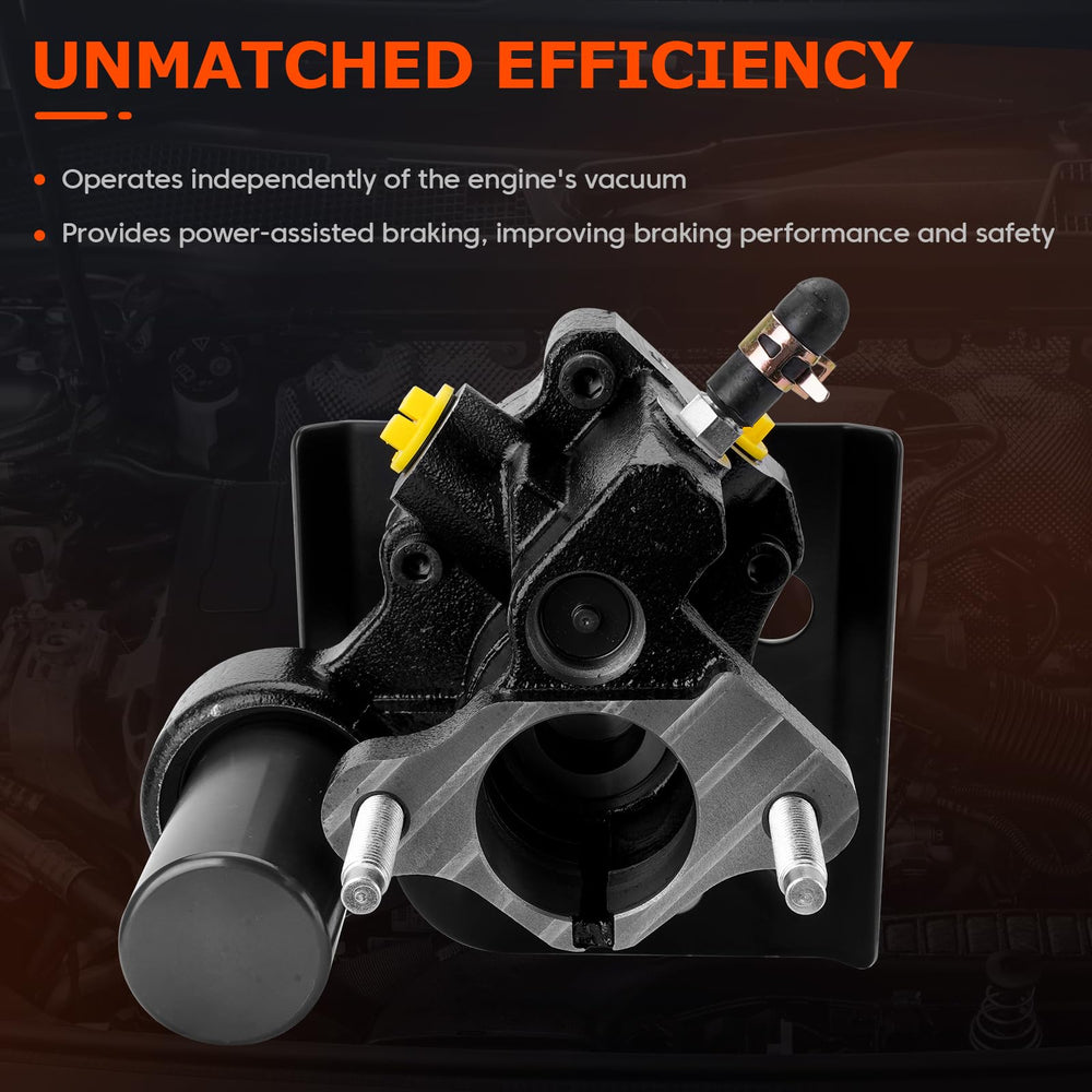 FILTERUP 52-7371 aluminum housing brake booster boosts durability.