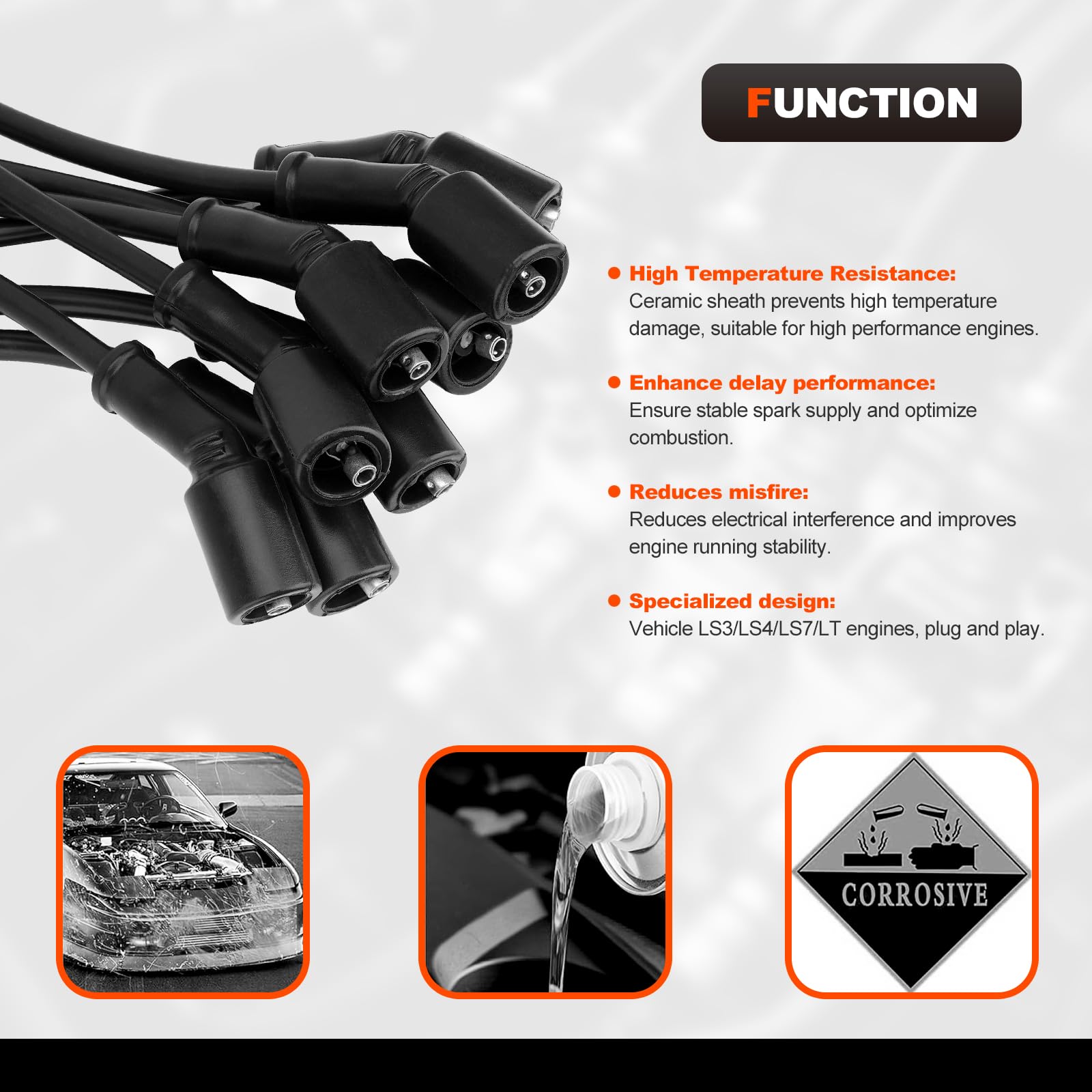 FILTERUP LS engine compatibility tag confirms broad vehicle fitment