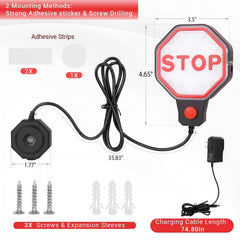 FIMXSD LED color indicators show safe caution and stop cues