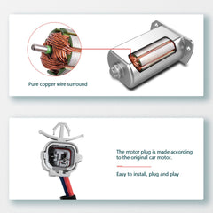 Findauto copper windings and motor detail emphasize powerful lifting and smooth travel.