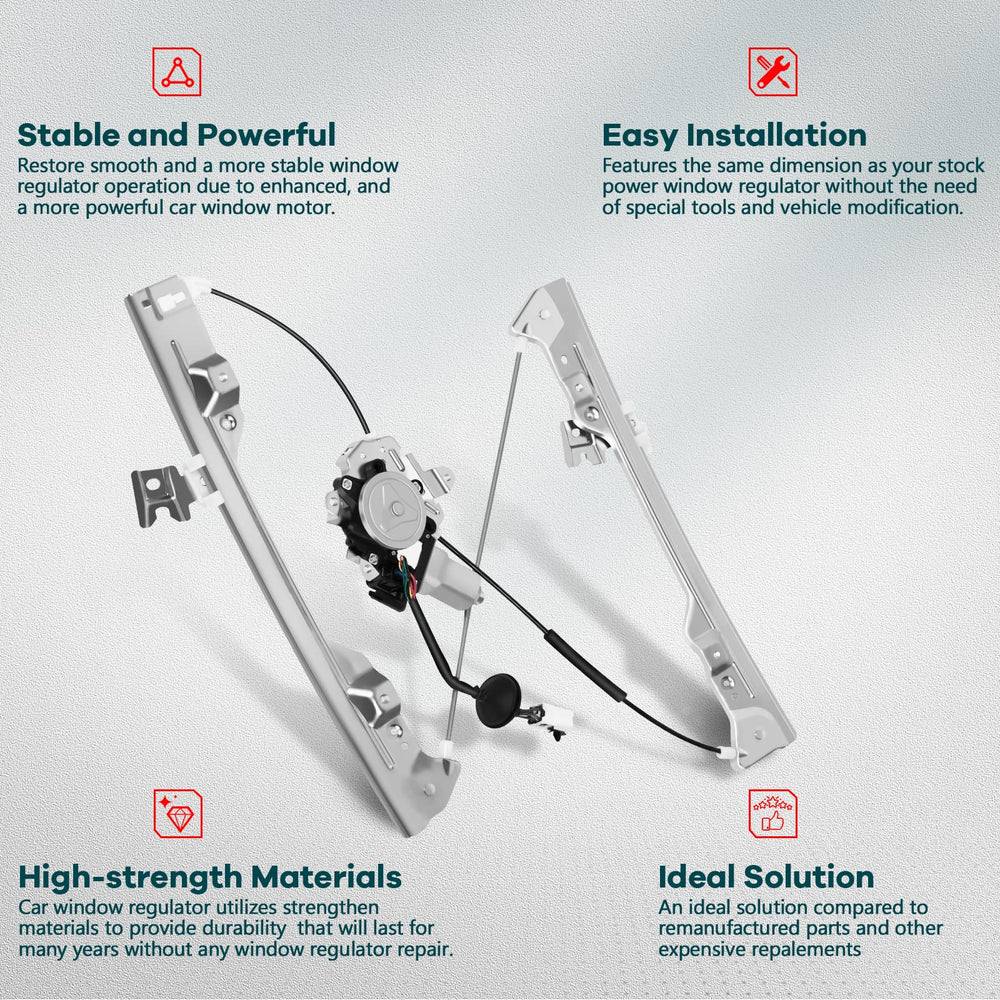 FINDAUTO front-left regulator for Nissan Altima provides reliable window control.