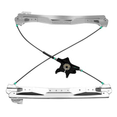 FindAuto power window regulator front-left assembly view for quick replacement.