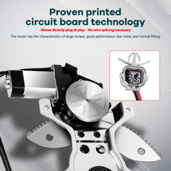 Findauto thickened steel-wire regulator component enhances load-bearing strength.