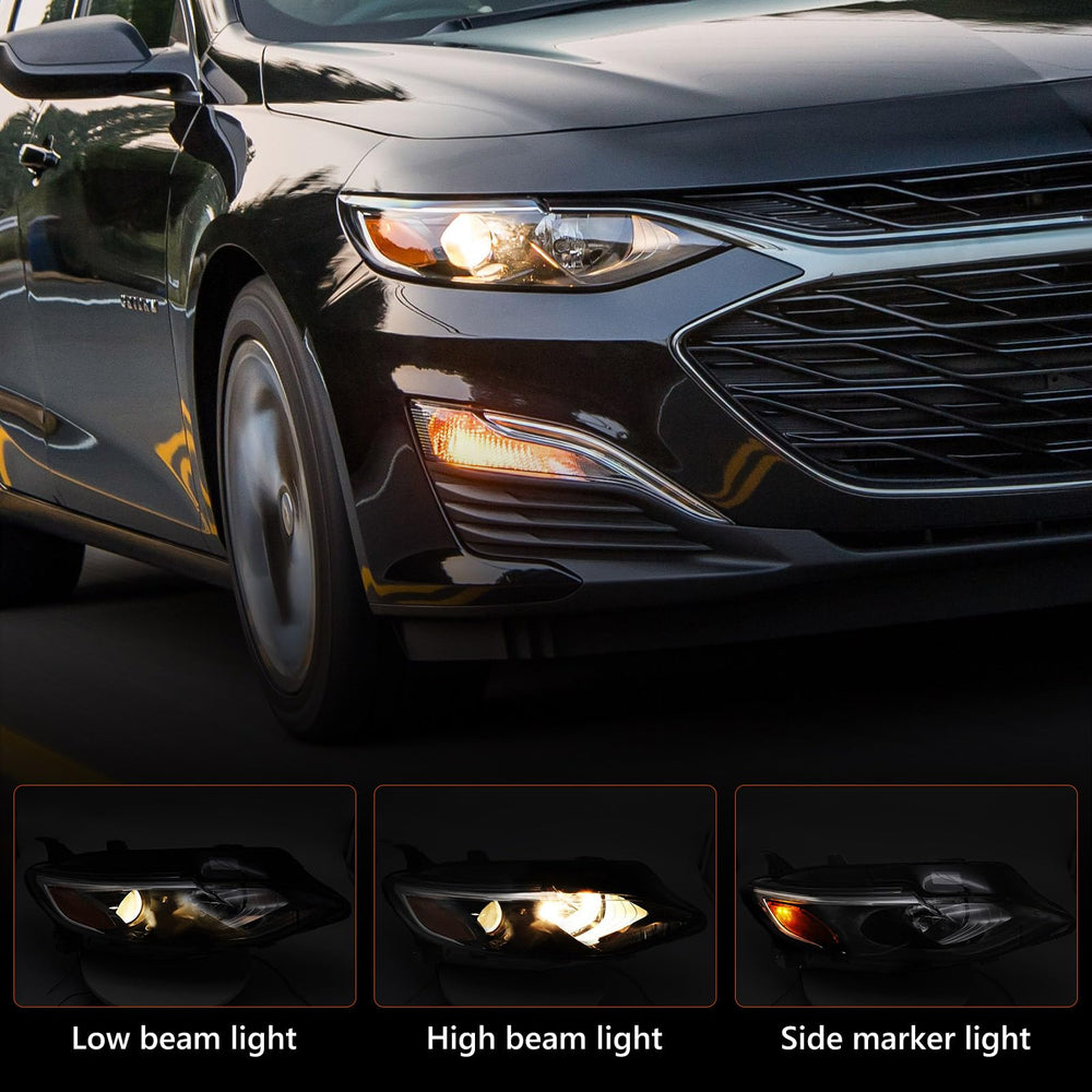 FIONE Malibu projector headlight RT provides a crisp nighttime beam.