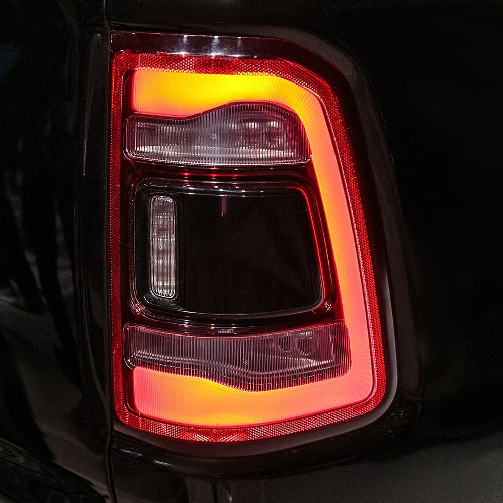 FIONE OEM replacement taillight packaging for Dodge Ram 1500