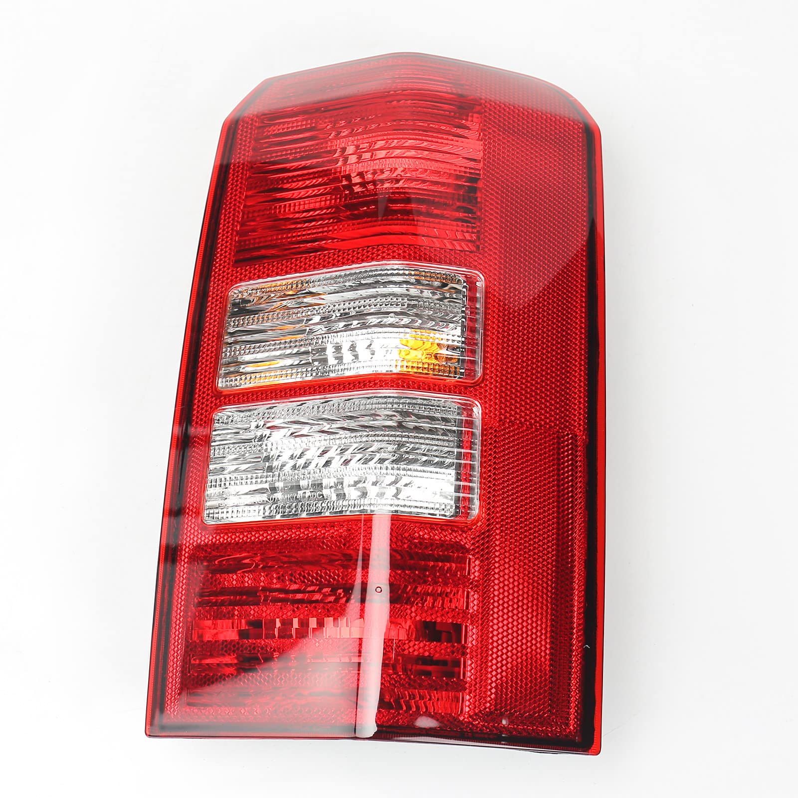 FIONE Jeep Patriot taillight back view with four connectors.