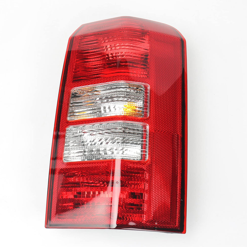 FIONE Jeep Patriot taillight back view with four connectors.