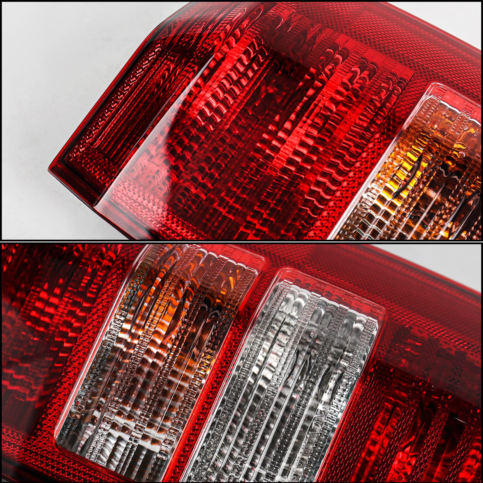 FIONE tail light mounted on Jeep Patriot rear for improved visibility.