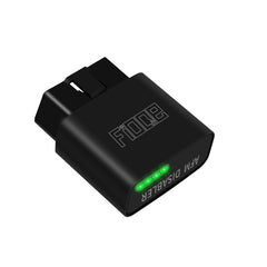 FIOQE AFM Disabler front view shows plug-and-play design for quick setup.