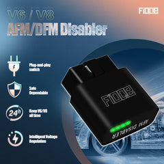 FIOQE AFM Disabler installed under dash for non-invasive integration.