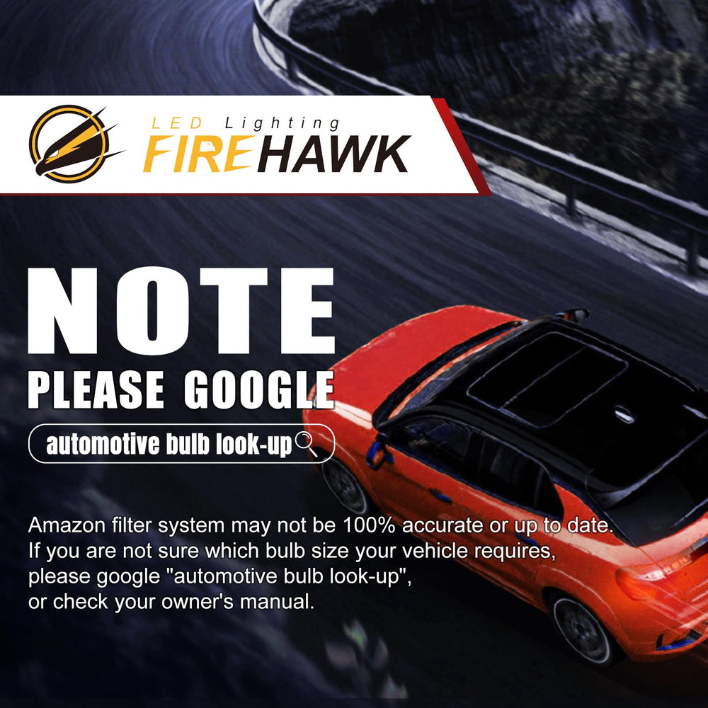 Firehawk 9005 LED bulbs CANBUS-compatible for most vehicle computers.