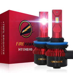 Firehawk H11/H8/H9/H16 bulbs deliver 50,000 lm brightness for clear night driving.