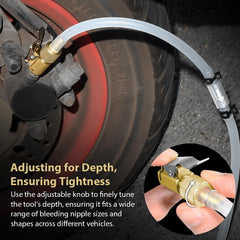 FirstInfo A11525 compatible with 5.5–7.5 mm brake nipples on multiple vehicles.