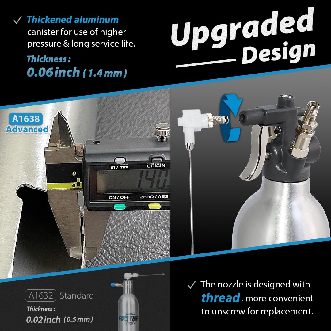 FIRSTINFO A1638 620ml capacity enables longer use between refills.