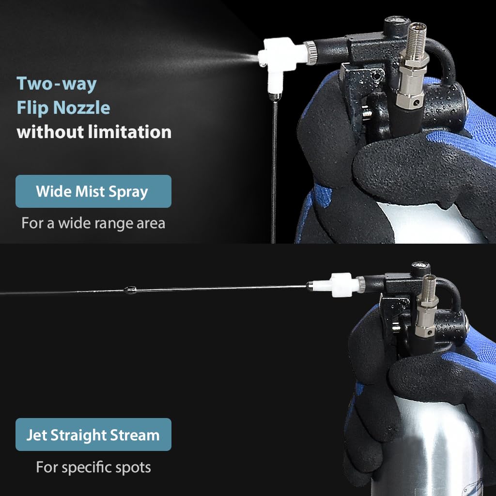 FIRSTINFO A1638 safety-relief at 140 psi prevents overpressure.