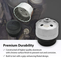 FIRSTINFO F3546LR chrome-plated surface resists corrosion for lasting use.