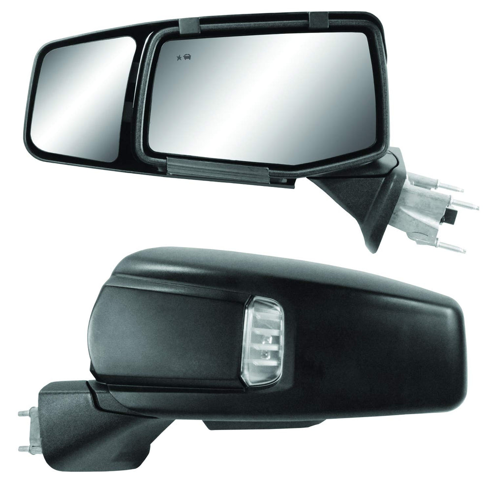 Fit System Snap & Zap 80930 clip-on driver extension for Silverado/Sierra with enhanced towing view