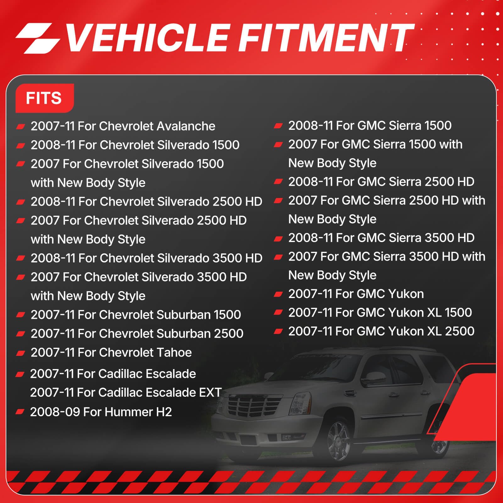 Fit4drive Chevy Silverado pedal replacement for OEM compatibility