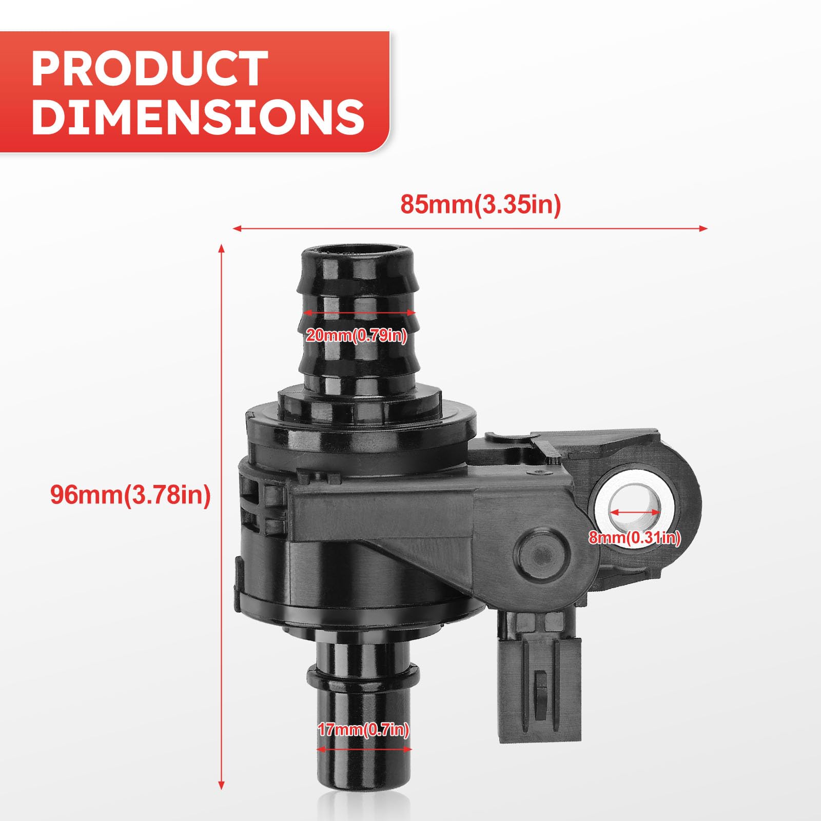 Fit4drive coolant valve packaging ensures easy replacement.