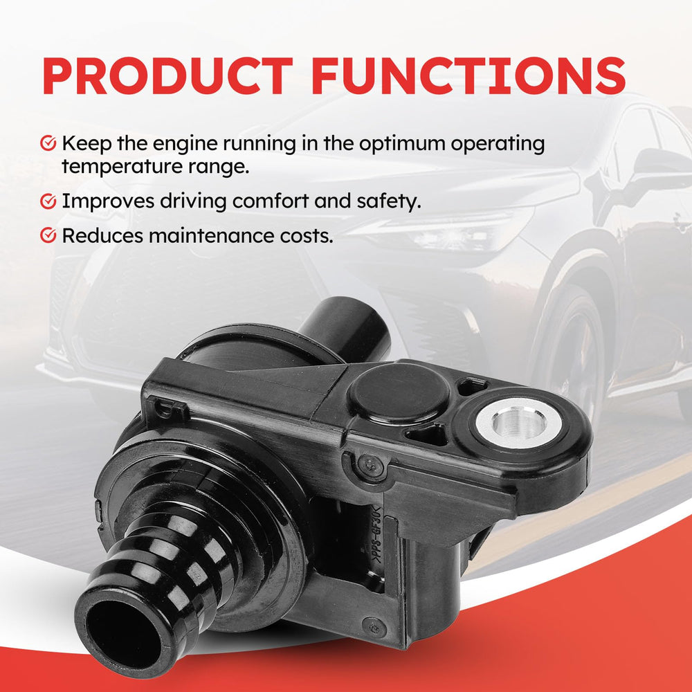 Fit4drive coolant valve for Toyota Avalon installation supports reliable cooling performance.