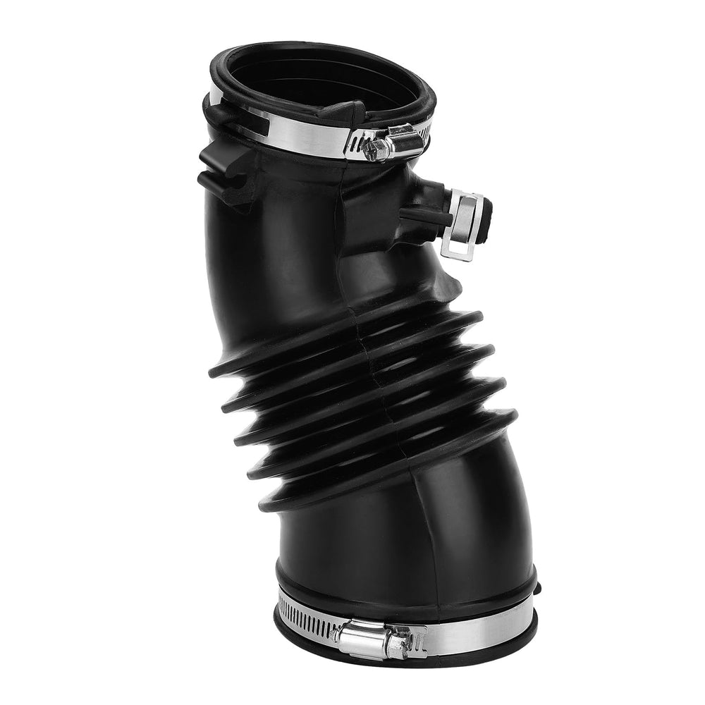 Fit4drive engine air intake hose tube connection showing secure airflow to throttle body.