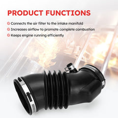 Fit4drive hose made of durable materials resisting heat and vibrations.