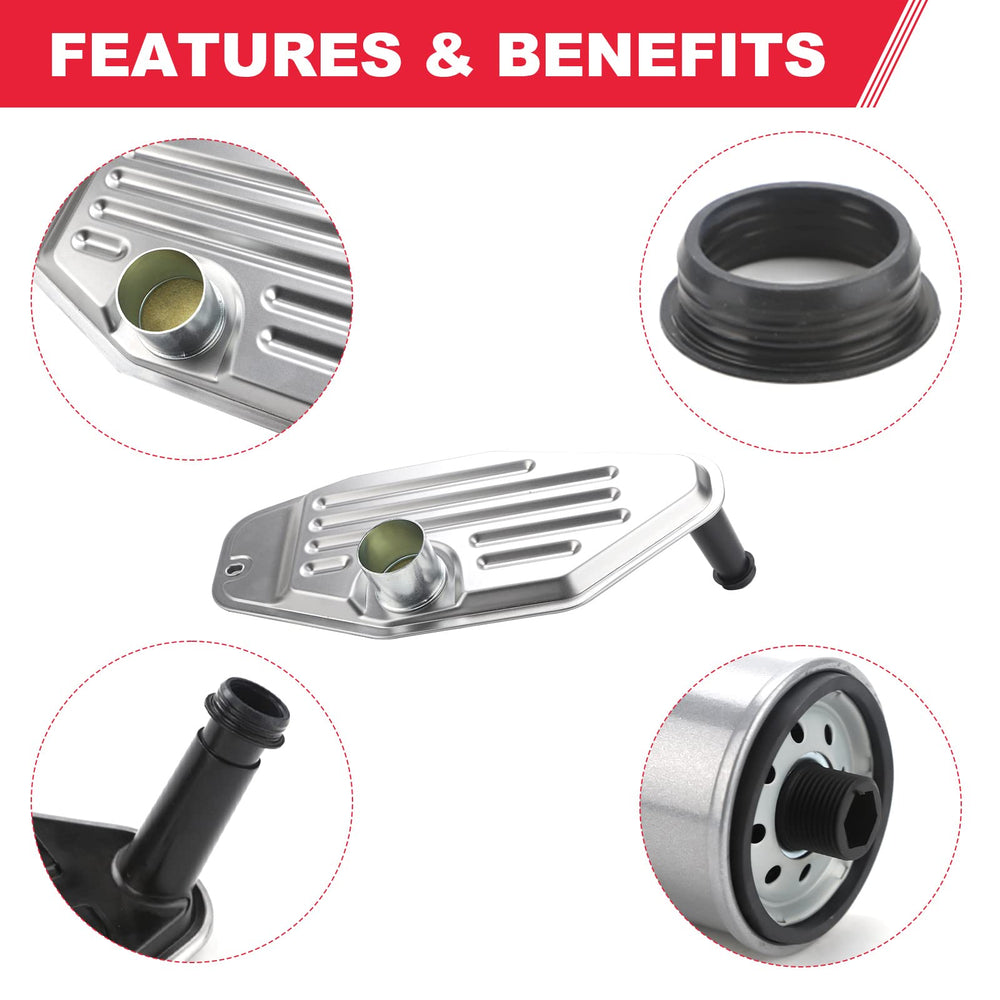 Fitede 4WD sump filter provides clean transmission fluid flow