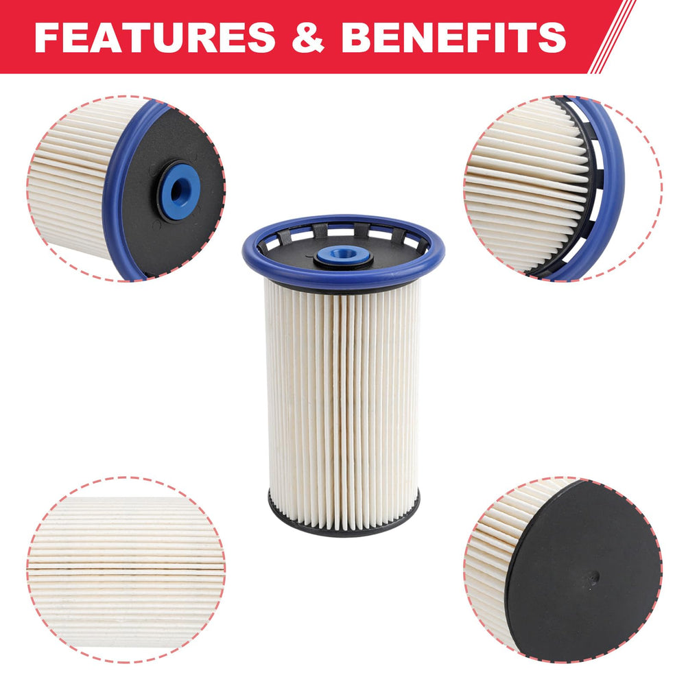 Fitede 7N0127177 diesel filter compatible with Passat 2.0L.