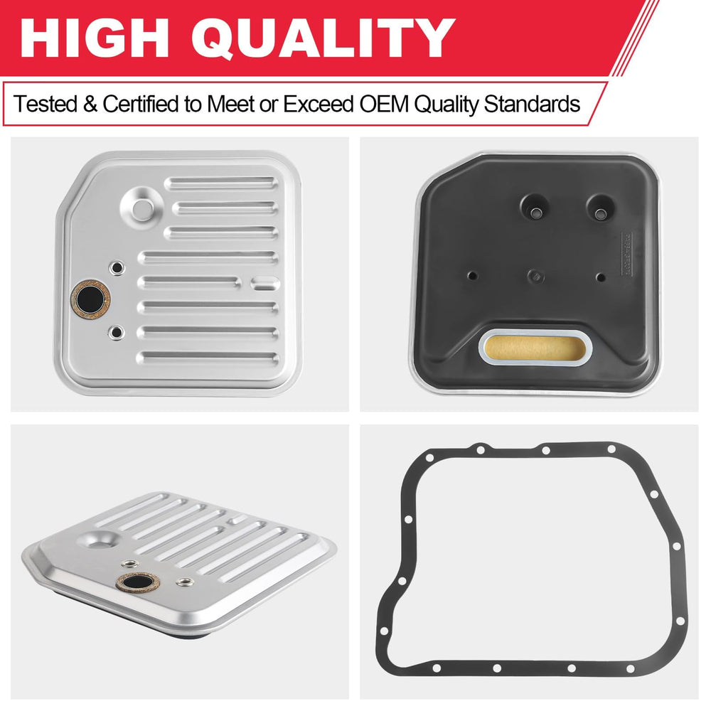 Fitede compatibility label highlights Dodge and Jeep transmissions for informed choice.