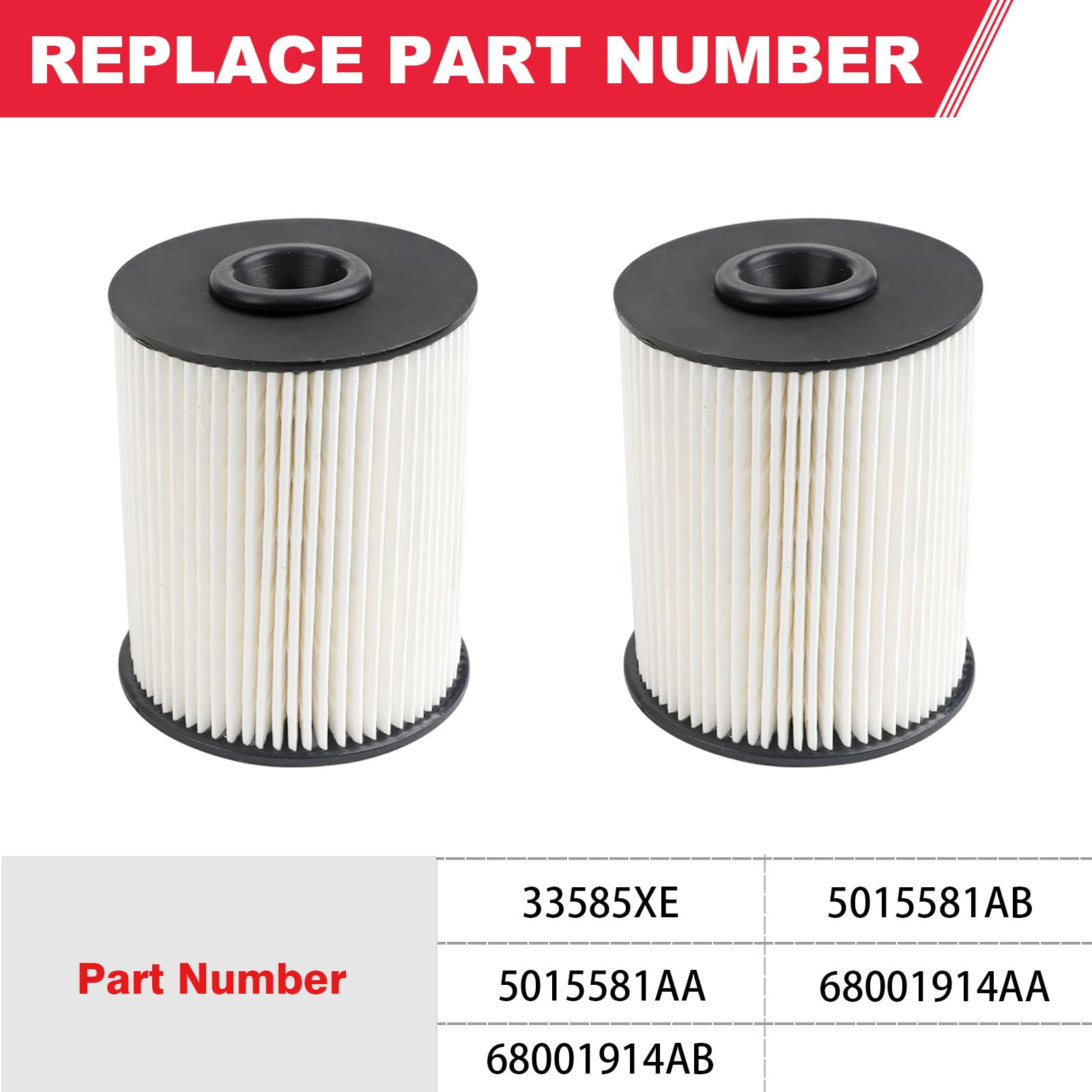 Fitede 5.9L Cummins compatible filter kit for Dodge Ram delivers reliable OEM-ready performance