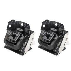 Fitede left engine mount with heat shield for smoother operation