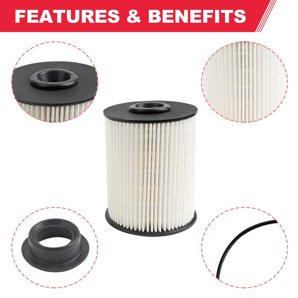Fitede factory-tested OEM-grade filter kit for Dodge Ram 2500/3500