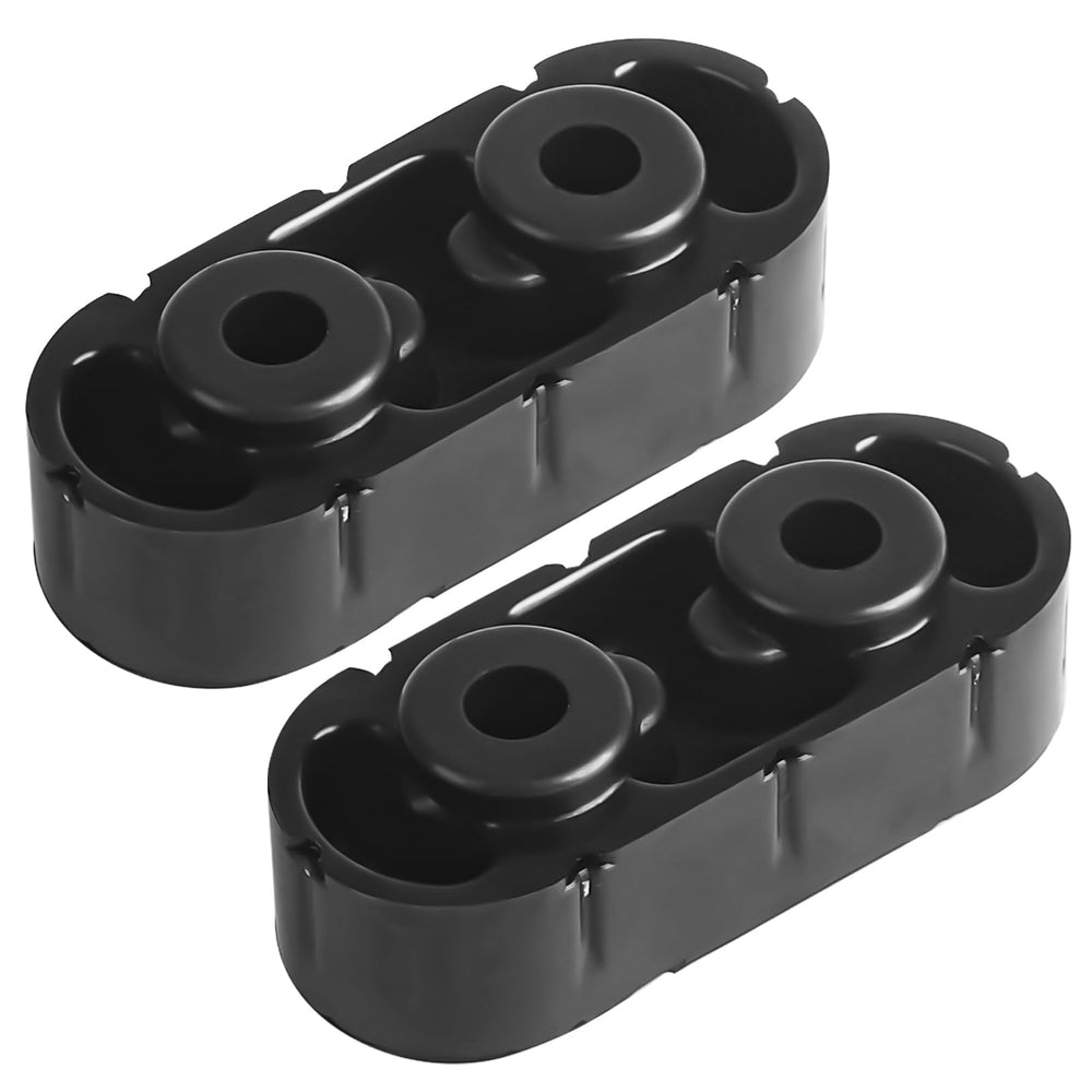 Fitede exhaust muffler hanger insulator pair reduces vibration