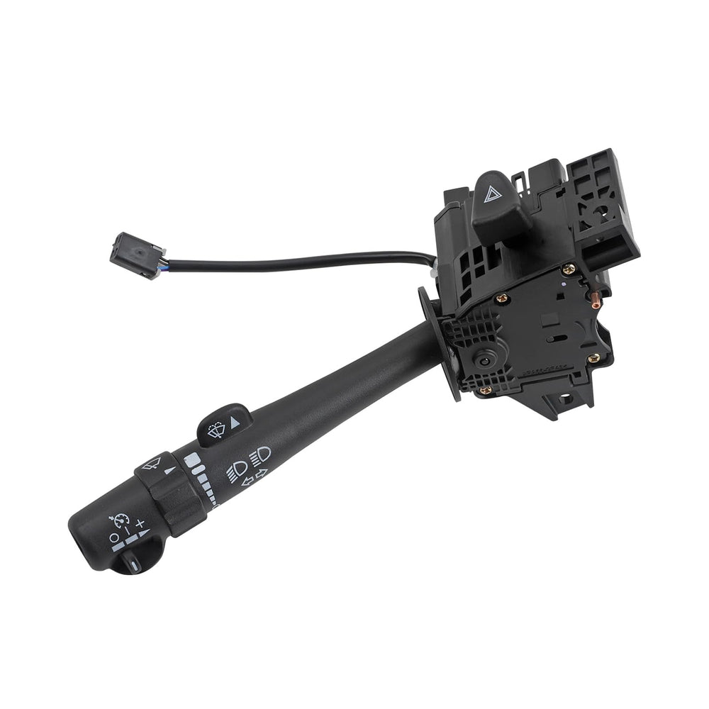Fitede multifunction switch mounted on the dashboard for reliable turn signals and wiper control.