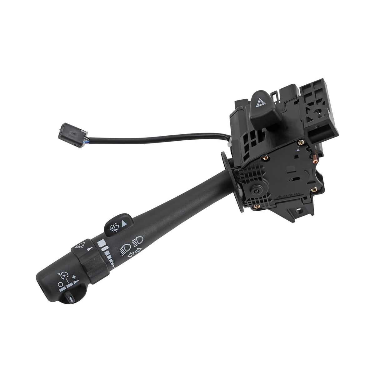 Fitede multifunction switch mounted on the dashboard for reliable turn signals and wiper control.