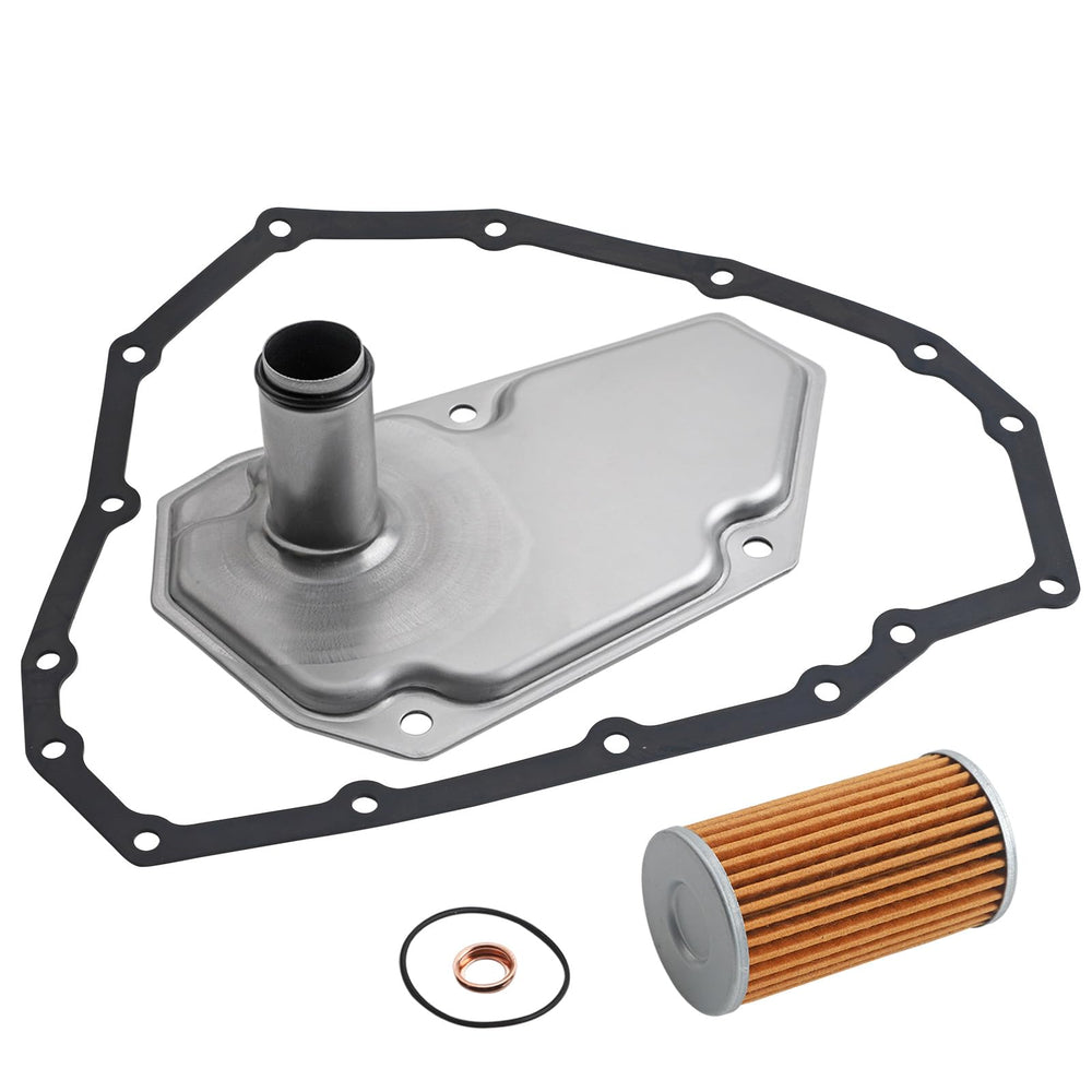 Fitede RE0F11A transmission filter kit box shows complete kit for Nissan transmissions.