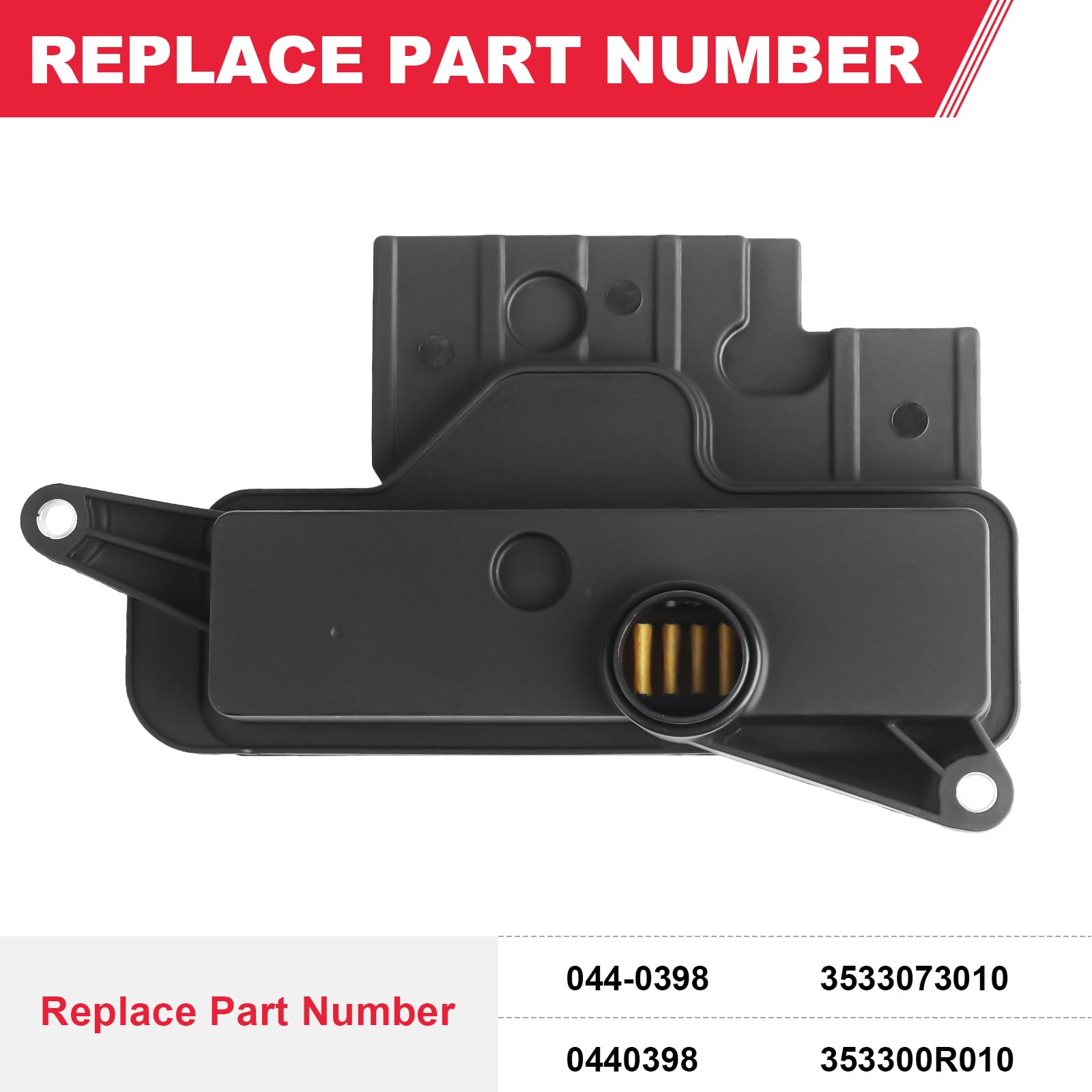 Fitede filter component for Toyota Camry and RAV4, OEM-compatible
