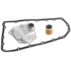 Fitede transmission filter kit shown for clean oil and longer gearbox life.