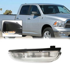 fitfoyo front left mirror turn signal light for Dodge Ram 1500 improves signaling visibility.