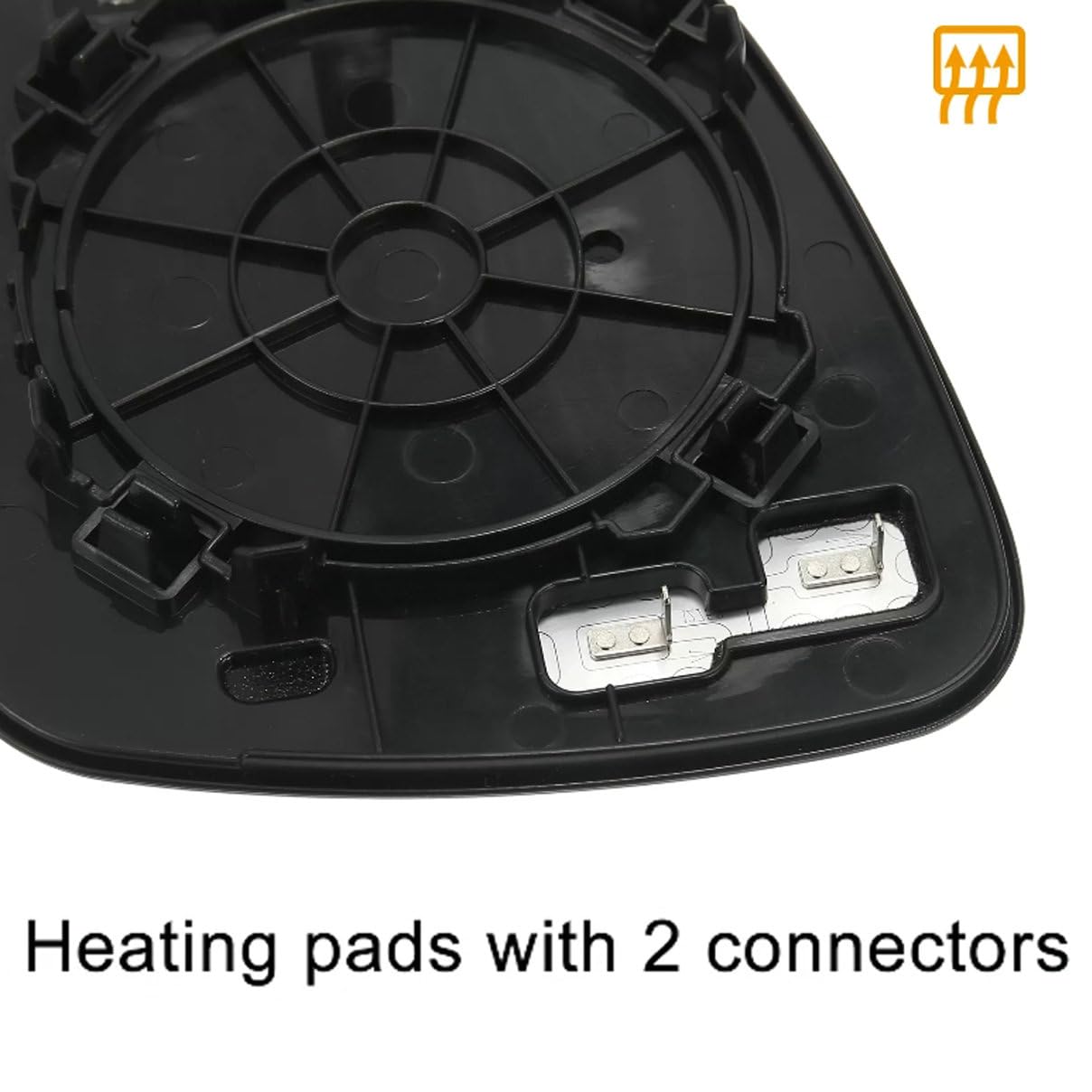 fitfoyo weather-ready heated mirror glass for Nissan Sentra maintains clear views
