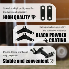 FITHOIST trailer shackle kit bolts provide strong, reliable connections during installation.