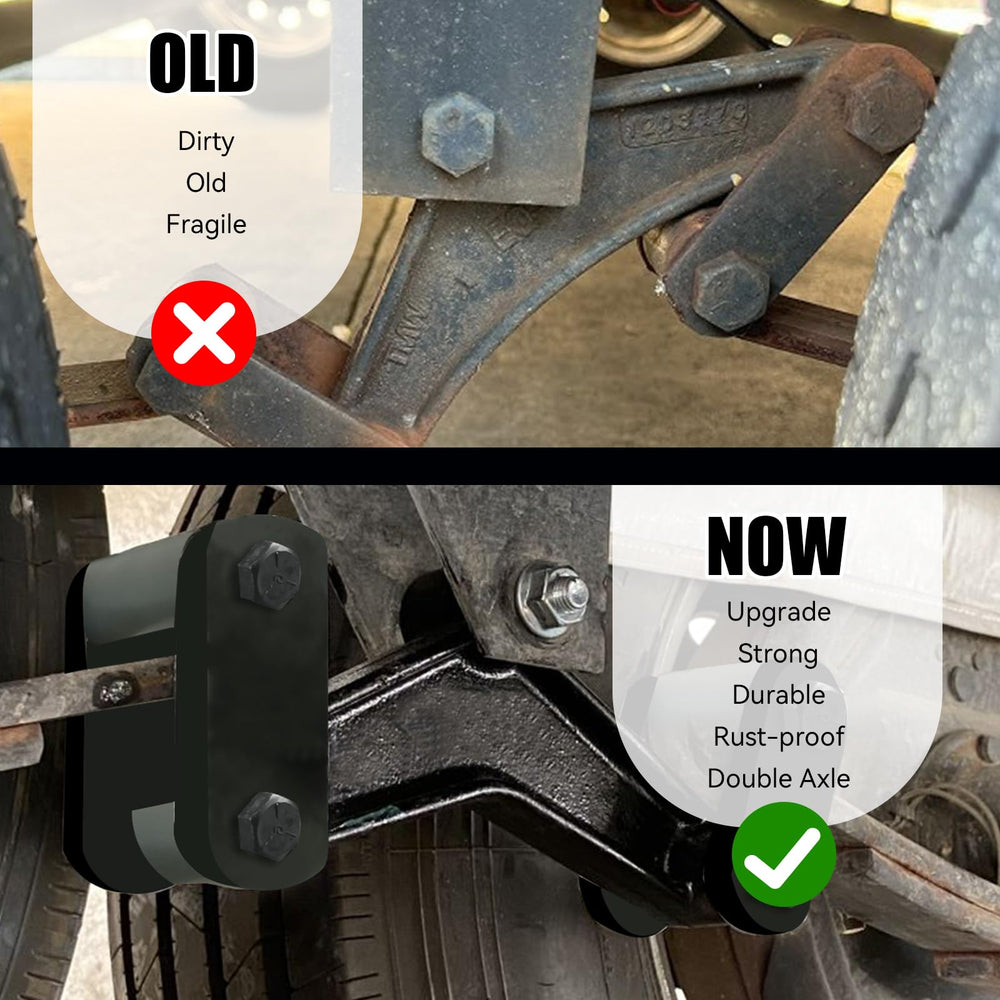FITHOIST trailer shackle kit easy installation saves time on trailer maintenance.