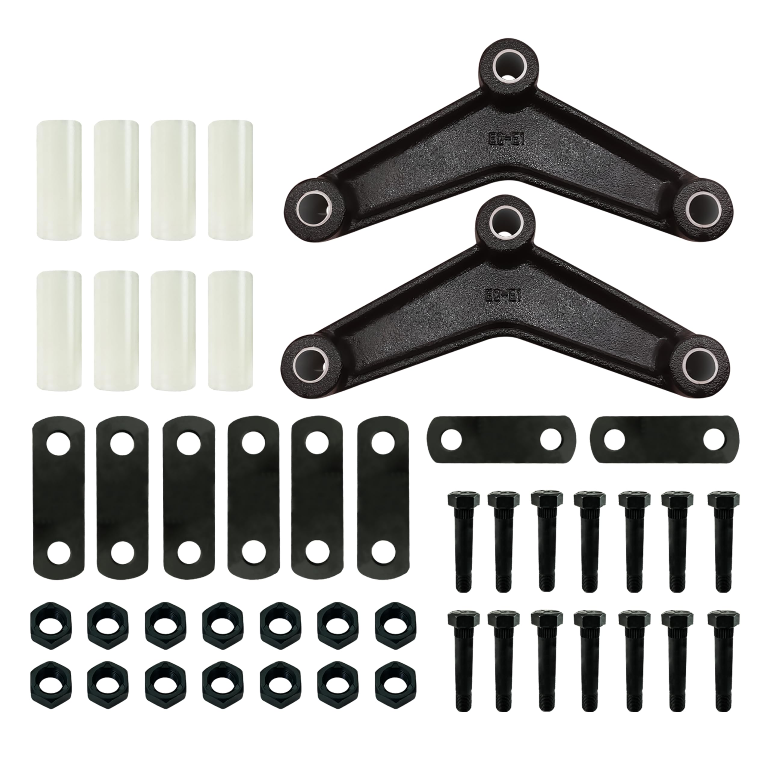FITHOIST trailer shackle kit equalizers illustrate balanced suspension for safer towing.
