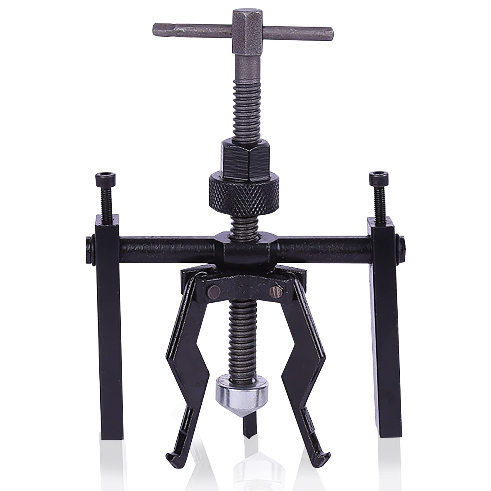 FIVCLOK 3-jaw puller assembly shows uniform pressure for safe bearing removal