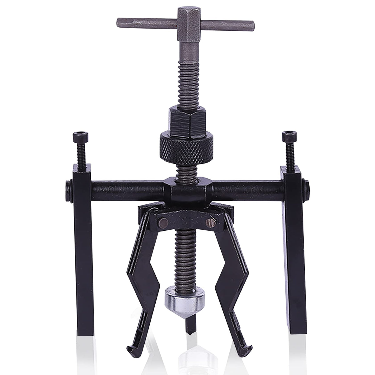 FIVCLOK 3-jaw puller assembly shows uniform pressure for safe bearing removal