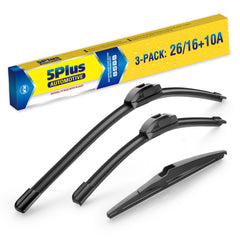 Five Plus Rav4 26-inch wiper blades improve streak-free visibility.